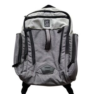 Hello Bello Backpack Diaper Bag Gray Multiple Compartments Travel